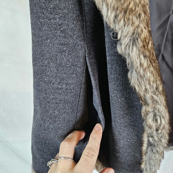 J.Jill Wool vest with Faux fur lining, size S - Picture 4 of 6